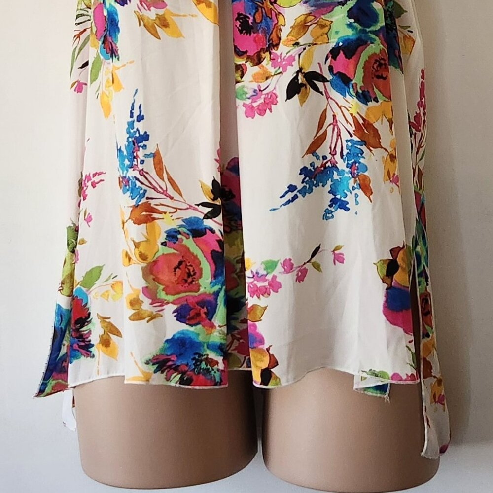 Spense Sleeveless Floral Blouse XL - Picture 2 of 3